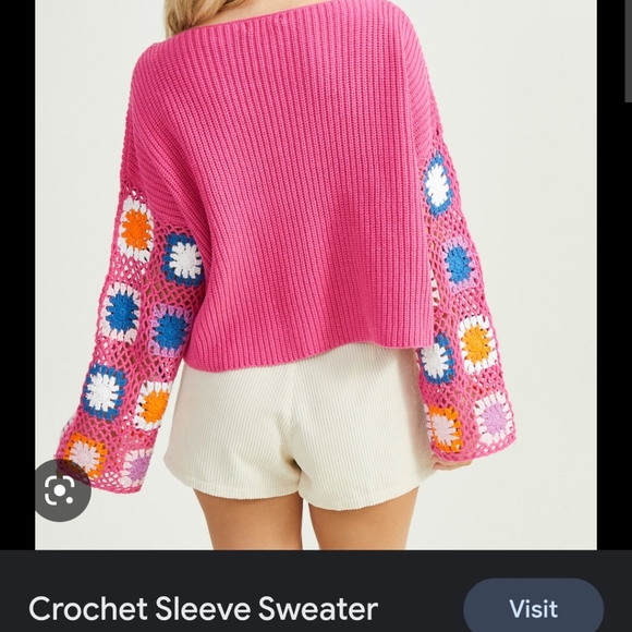 Altar'd State crochet sweater - Picture 8 of 8